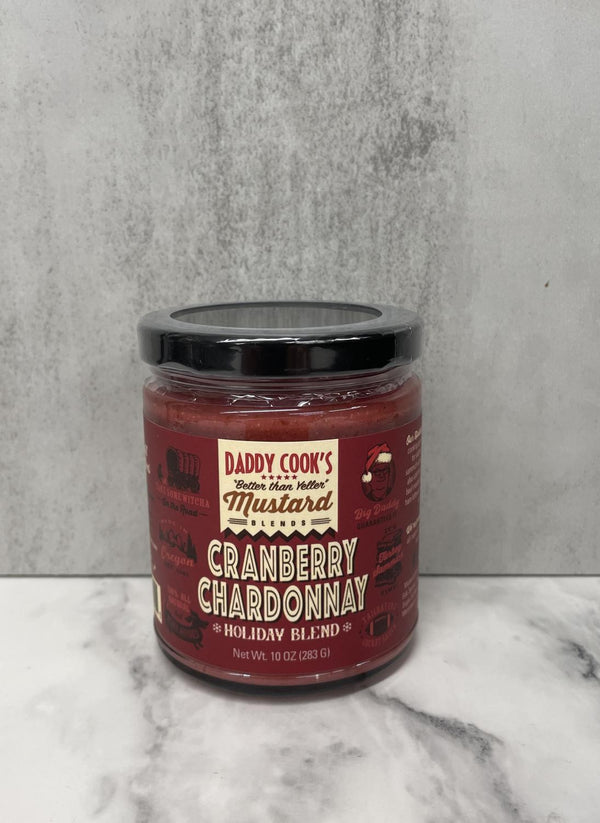 Daddy Cook's Cranberry Chardonnay Mustard