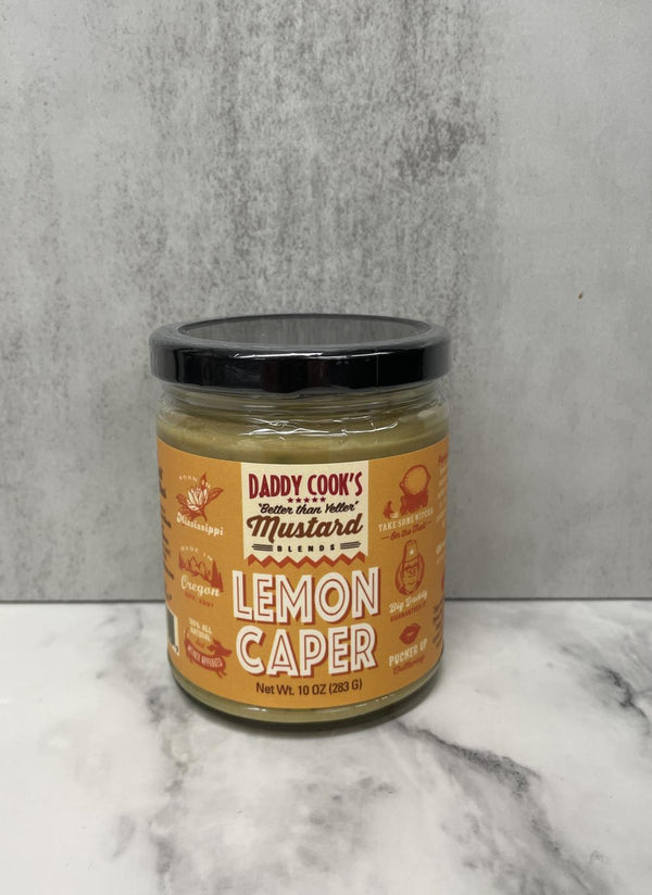 Daddy Cook's Lemon Caper Mustard