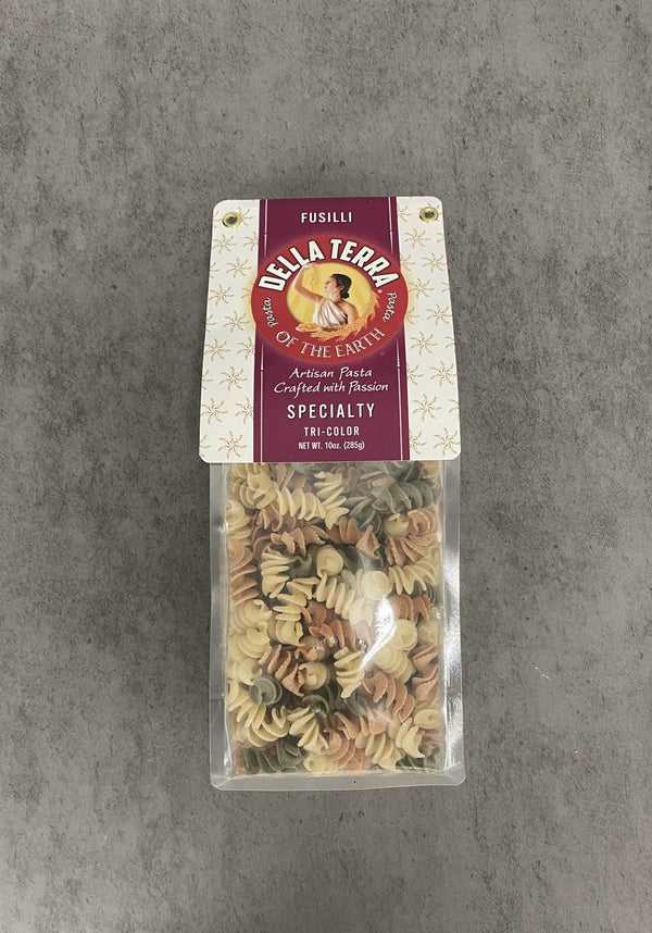 Della Terra Tri-Color Fusilli Dried Pasta