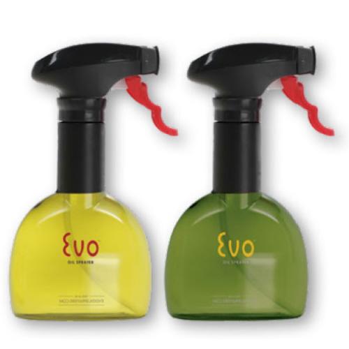 Evo Set of 2 8oz.Spray Bottles for Oil and Vinegar
