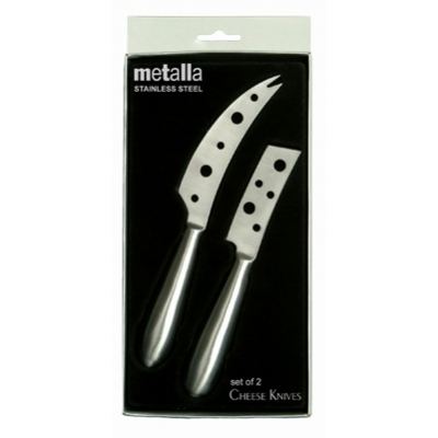 Prodyne Stainless Steel Cheese Knife Set (2)