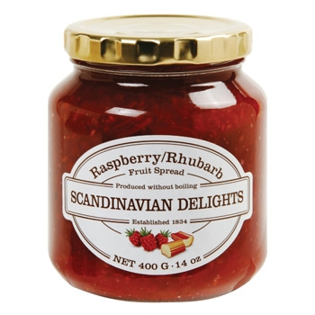 Scandinavian Delights Raspberry-Rhubarb Spread