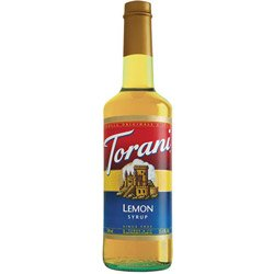 Torani 25.4oz Lemon Syrup