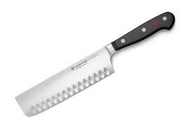 Wusthof Classic 7"  Nakiri Vegetable Knife with Hollow Edge