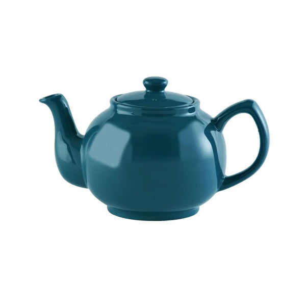 Price Kensington 6C Teal Blue Stoneware Teapot