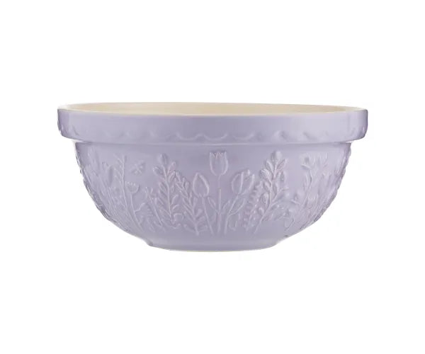 Mason Cash "In The Meadow" Size 24  Lavender Tulip Mixing Bowl