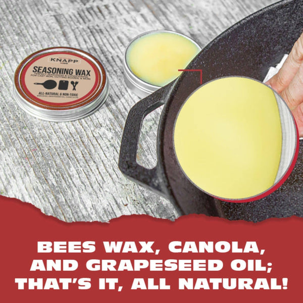 Knapp Cast Iron Seasoning Wax