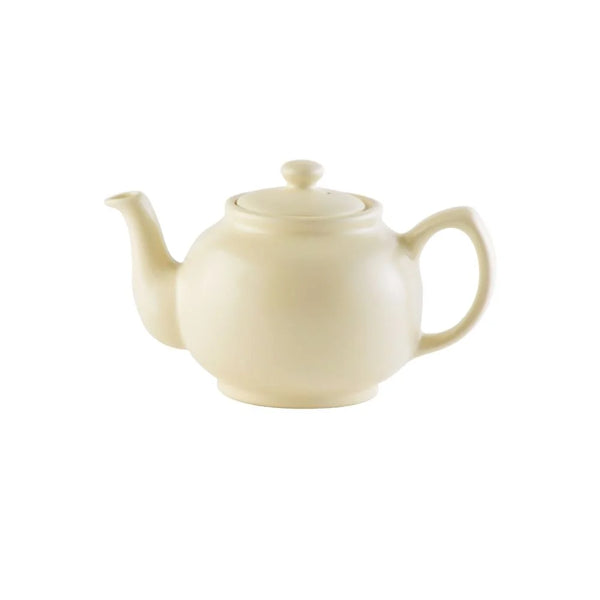 Price Kensington 2C Matte Cream Stoneware Teapot