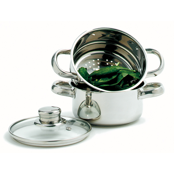 Norpro 3pc Stainless Steel Steamer