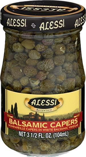 CAPERS BALSAMIC VINEGAR ALESSI