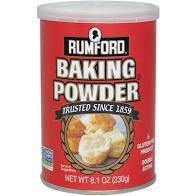 RUMFORD BAKING POWDER