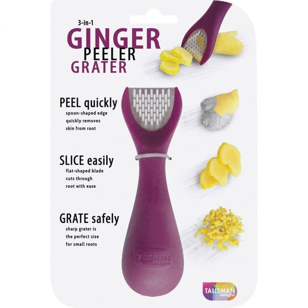 Harold Import Company 3-In-1 Ginger Peeler/Grater