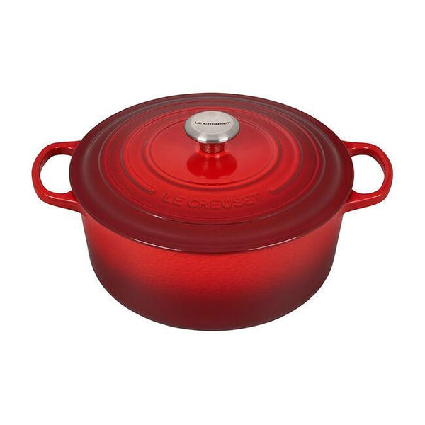 Le Creuset Signature 7.25qt Round Dutch Oven - Cerise (Red)