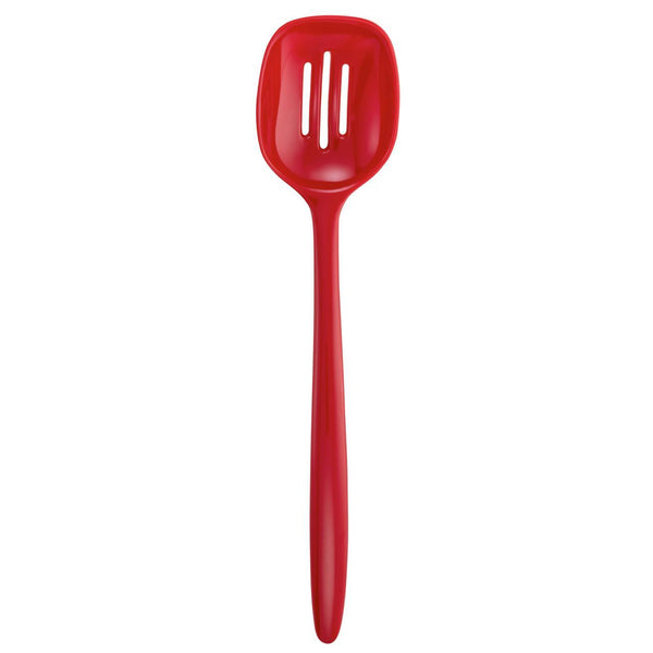 Gourmac Slotted Spoon Red 12" Melamine