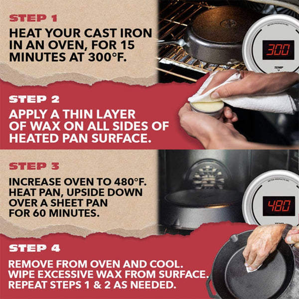 Knapp Cast Iron Seasoning Wax