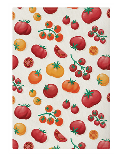 Mu Kitchen Designer Print Dishtowel - Tomatoes