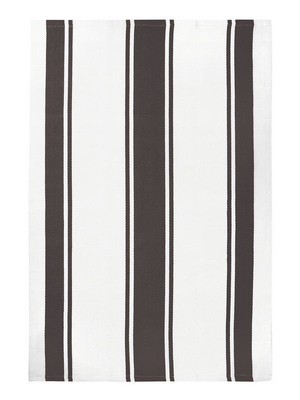 Mu Kitchen Classic Stripe Kitchen Towel - Stainless
