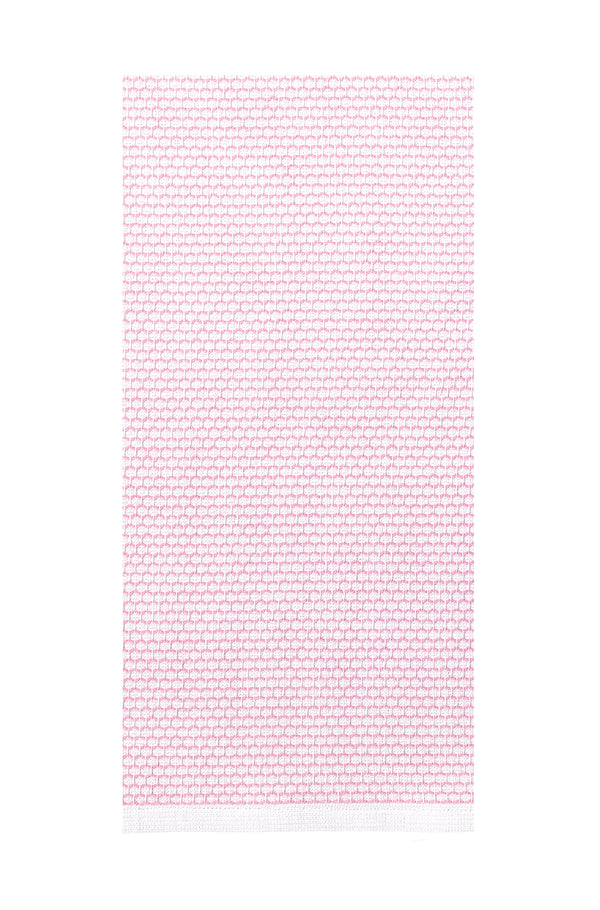 Mu Kitchen Honeycomb Terry Towel - Pink Petals