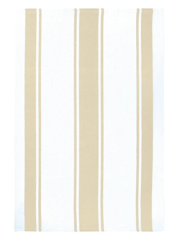 Mu Kitchen Classic Stripe Kitchen Towel - Linen