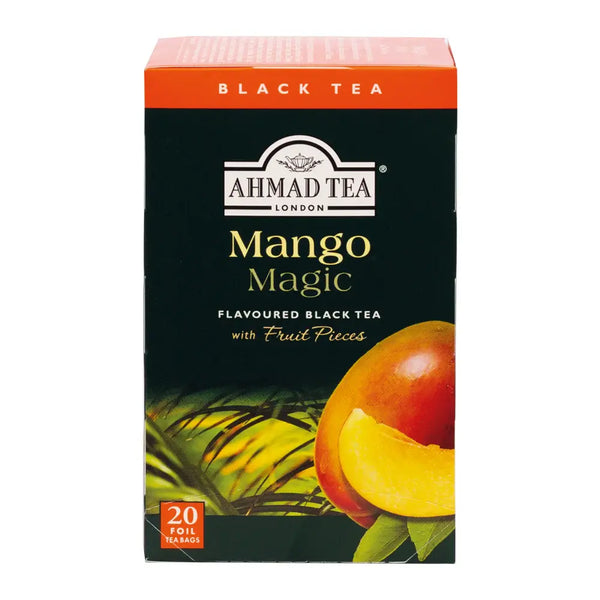 Ahmad Tea Mango Magic Black w/Fruit Pieces 20 bag