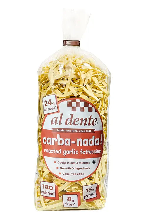 Al Dente Carba-nada Roasted Garlic Fettuccine