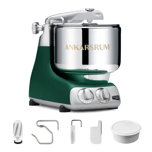 Ankarsrum Mixer Essential Package - Forest Green Matte