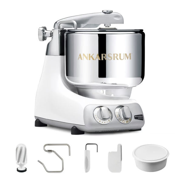 Ankarsrum Mixer Essential Package - Gloss White