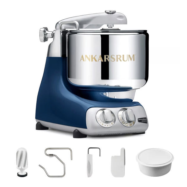 Ankarsrum Mixer Essential Package - Ocean Blue Metallic Gloss