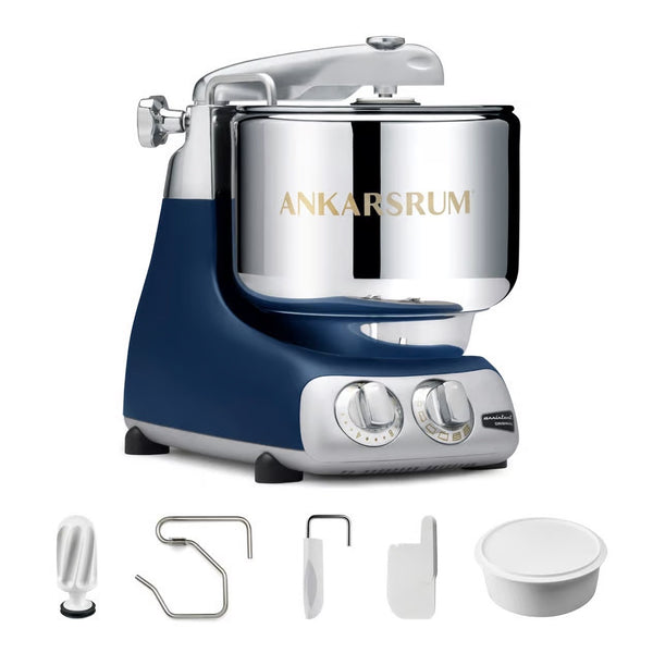 Ankarsrum Mixer Essential Package - Royal Blue Matte