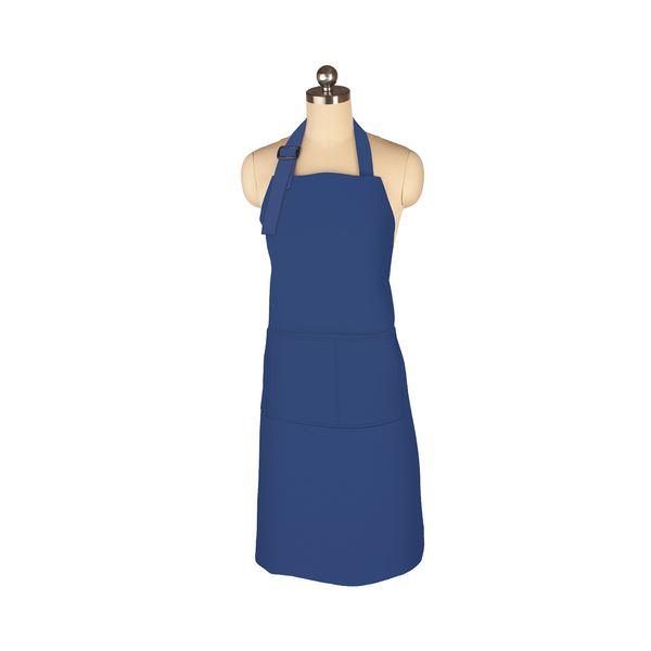 Mu Kitchen Adult Classic Chef's Apron - Ink Blue