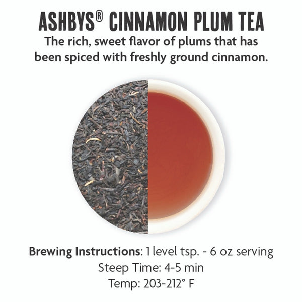 Ashby 4oz Loose Leaf Tea - Cinnamon Plum