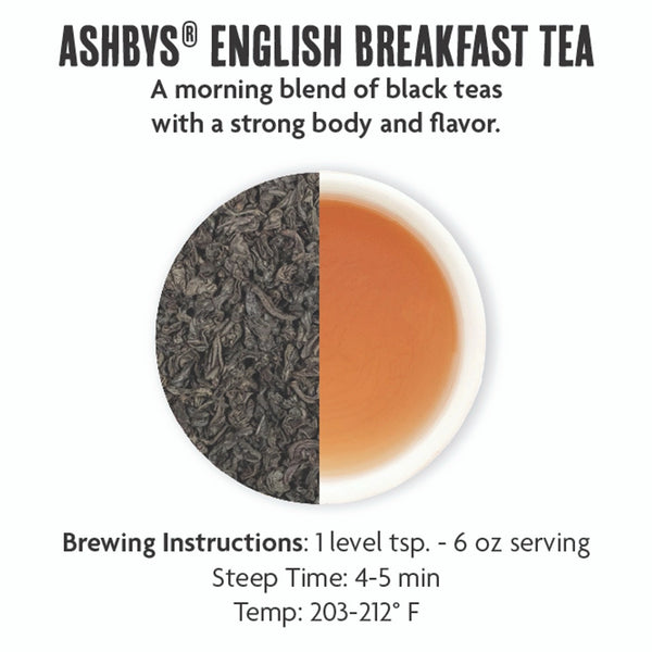 Ashby 4oz Loose Leaf Tea - English Breakfast