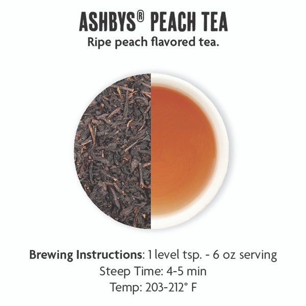 Ashby 4oz Loose Leaf Tea - Peach