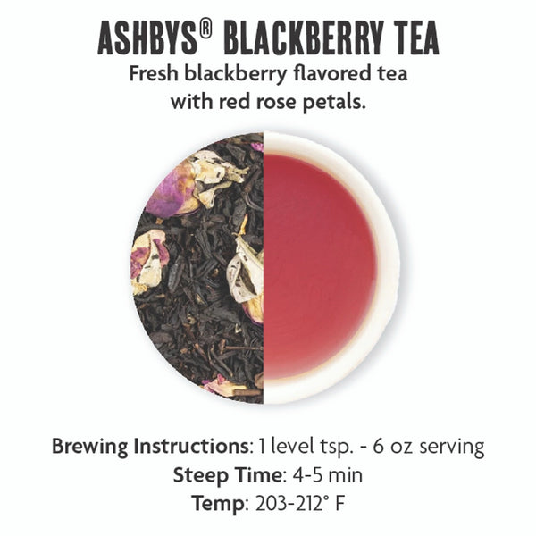 Ashby 8oz Loose Leaf Tea - Blackberry