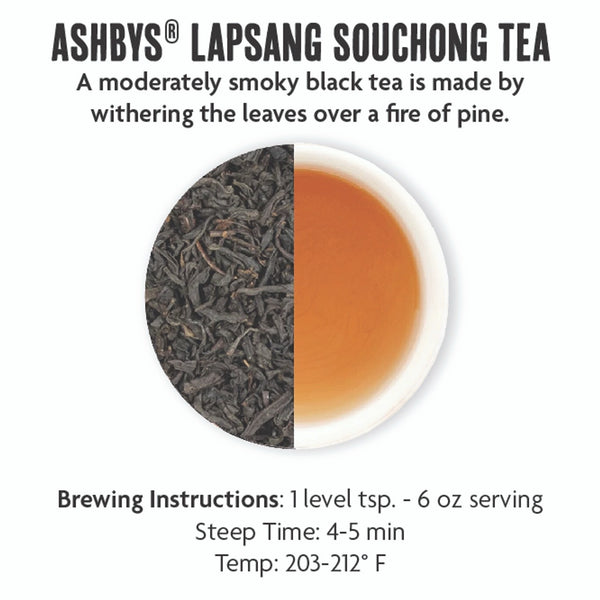 Ashby 8oz Loose Leaf Tea - Lapsang Souchong