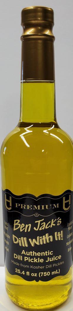 Ben Jack Larado's "Juice Dill with It" Dill Pickle Juice