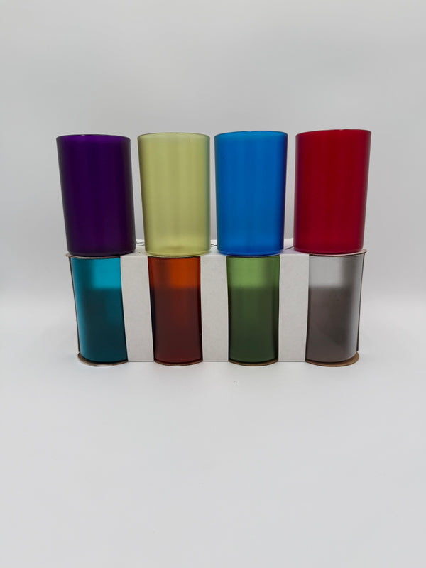 Bentley 16oz Cups Set of 8 - Mixed Jewel Colors