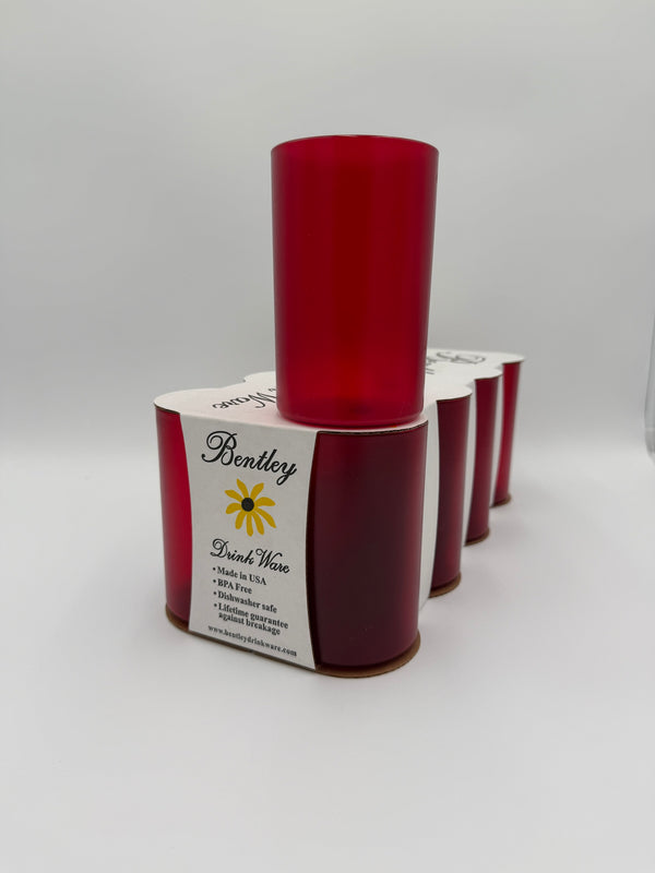 Bentley 16oz Cups Set of 8 - Ruby