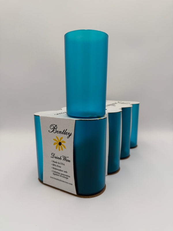 Bentley 20oz Cups Set of 8 - Turquoise
