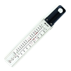 CDN Candy/Deep Fry Ruler Style Thermometer
