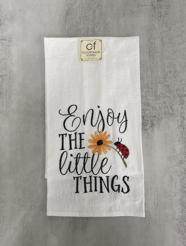 Towel Enjoy the little things