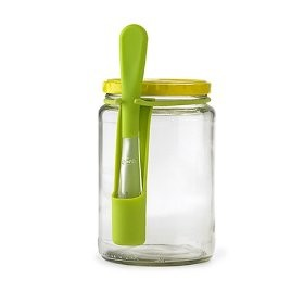 FORK PICKLE SILICONE GREEN