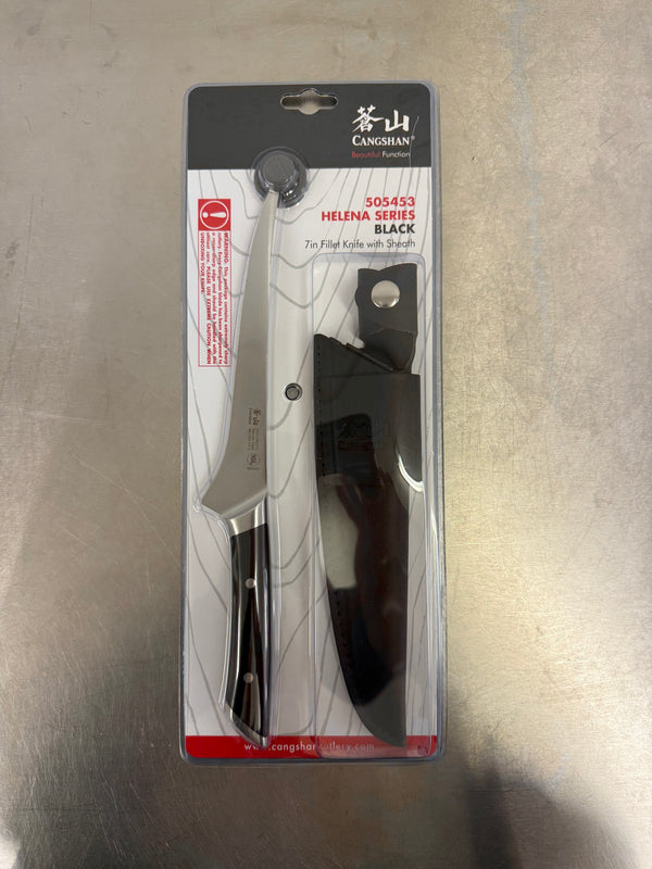 Cangshan Helena Series 7" Filet Knife with Sheath