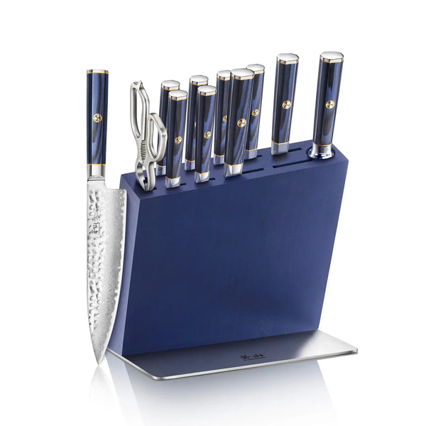 Cangshan Kita Series 12pc Knife Set w/ Ash Wood Block