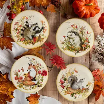Certified International Woodland Critters 9" Dessert Plate - sold separately