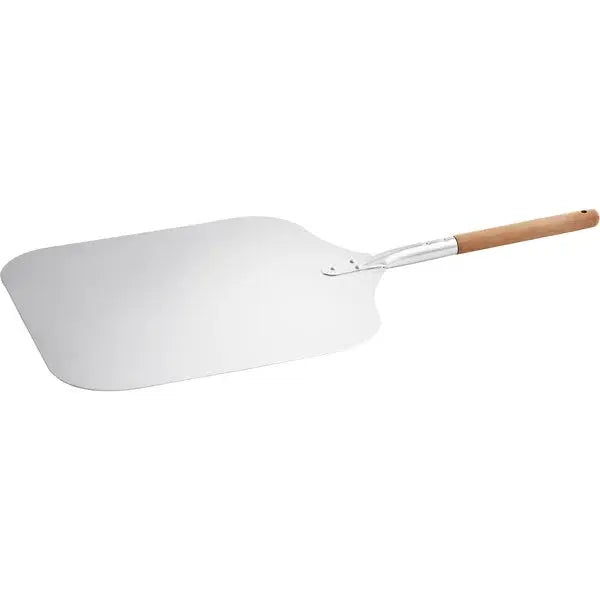 Choice 16" x 18" Pizza Peel Aluminum w/12" Wood Handle