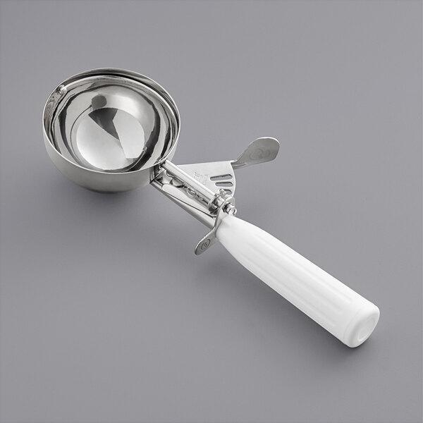 Choice Thumb Press Disher #6 5.5oz 3" White