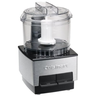 Cuisinart mini prep 21 ounce stainless steel black food processor hot sale