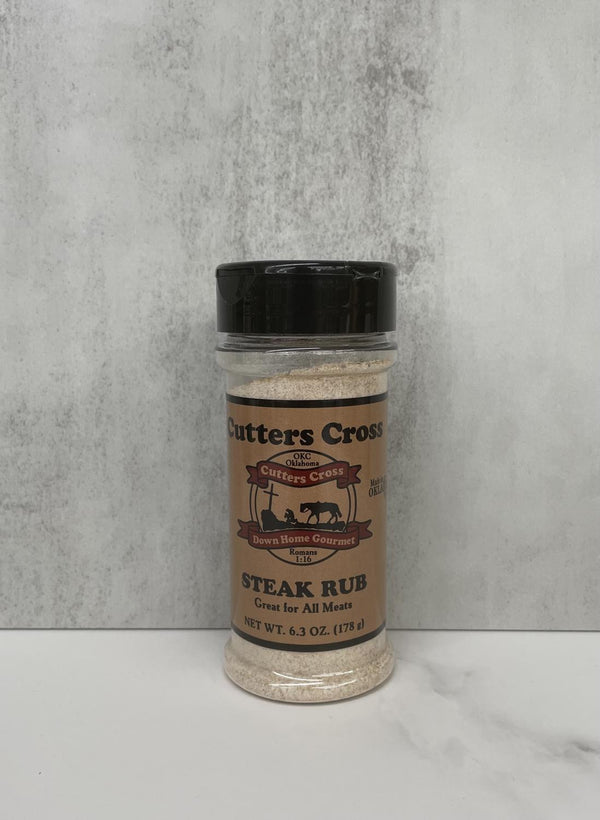 Seasoning Steak Rub Cutters Cross
