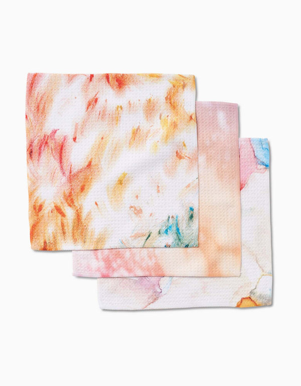Geometry House 3pc Dish Cloth Set - Nice Water